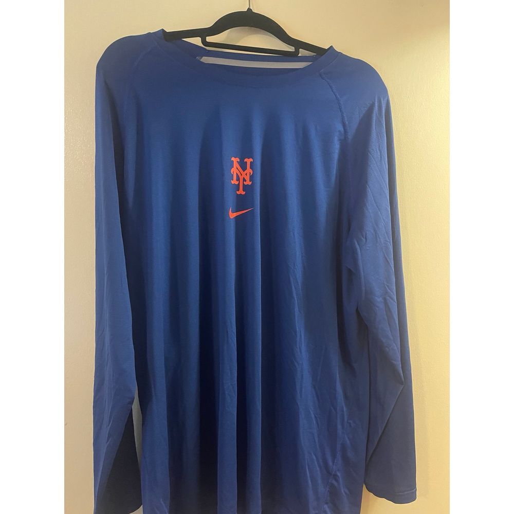 NEW  YORK METS long sleeve dry fit XXL